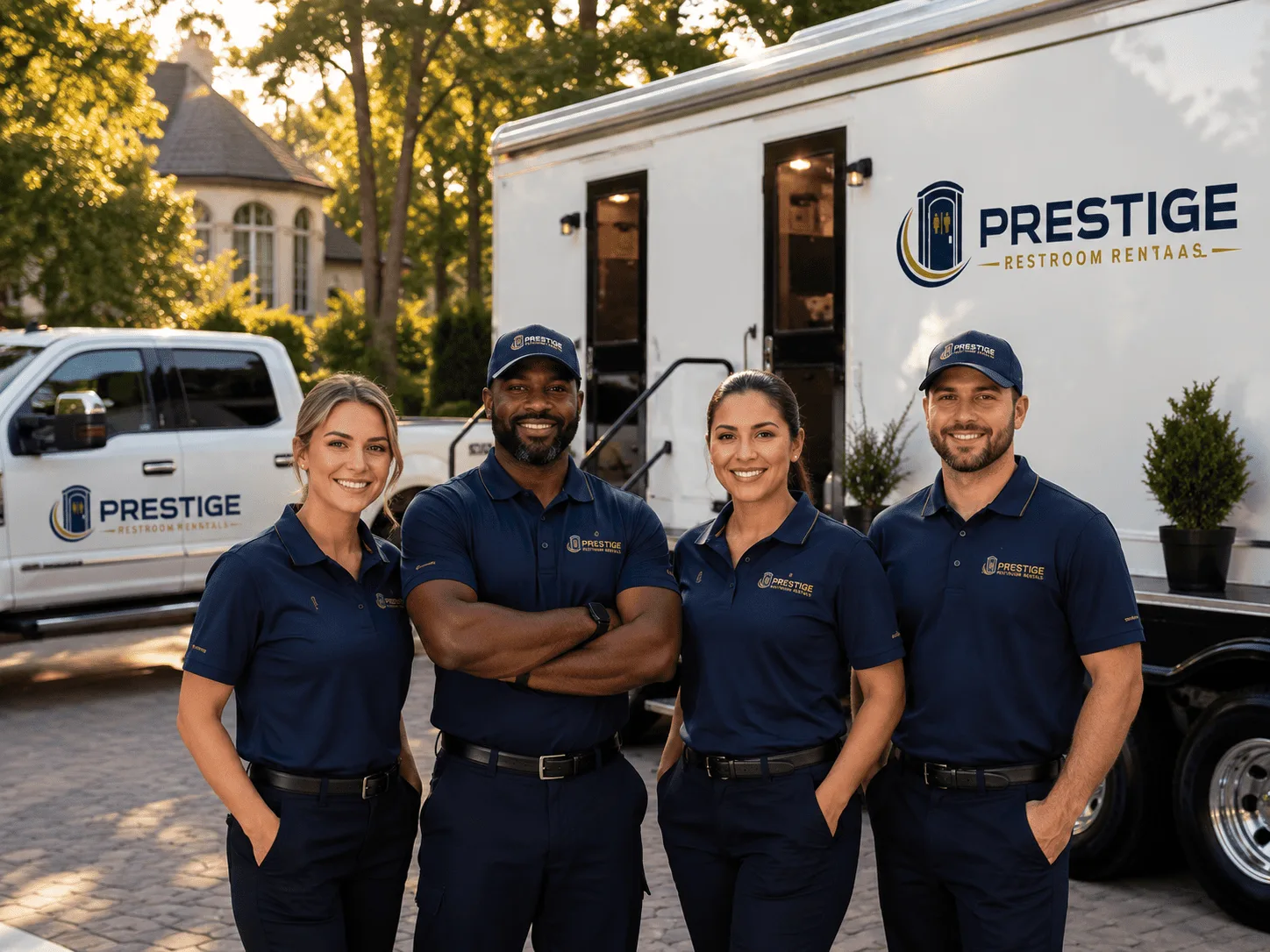 Trusted Luxury Portable Restrooms company in Bleiblerville, TX